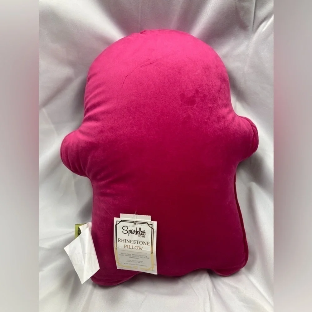 Sparkles Home Pink Ghost Halloween Pillow Tiktok Viral